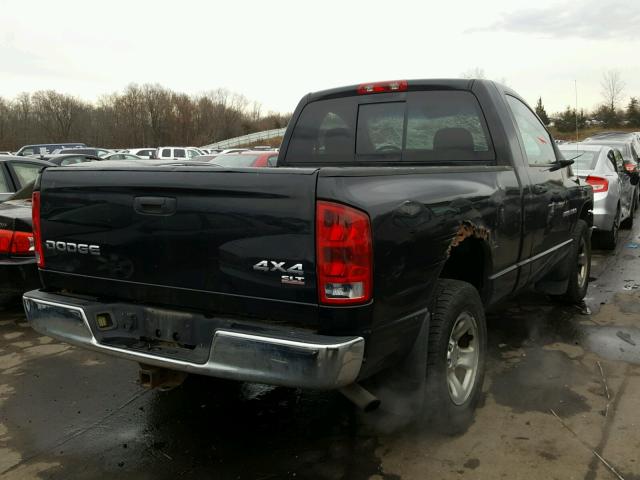 1D7HU16N03J594061 - 2003 DODGE RAM 1500 S BLACK photo 4