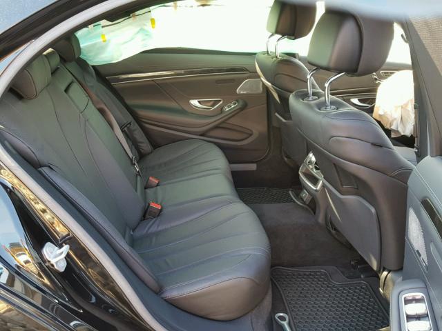 WDDUG8FB0EA045502 - 2014 MERCEDES-BENZ S 550 4MAT BLACK photo 6