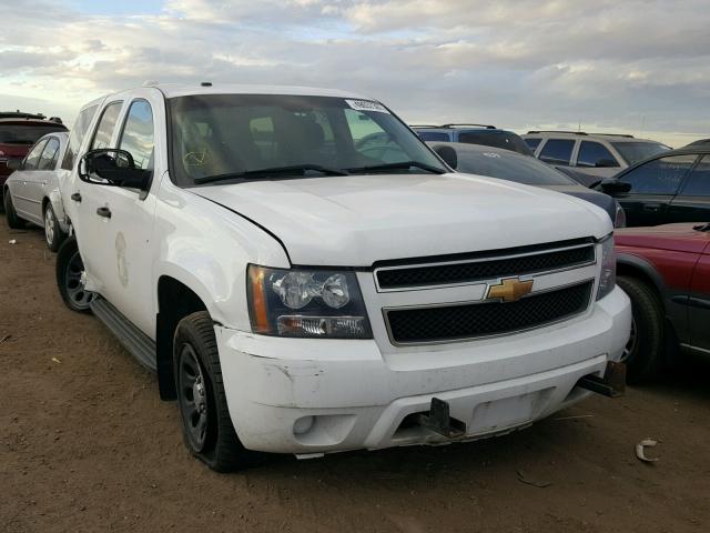 1GNLC2E0XBR282131 - 2011 CHEVROLET TAHOE POLI WHITE photo 1