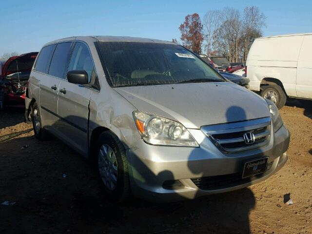 5FNRL38276B113265 - 2006 HONDA ODYSSEY LX SILVER photo 1