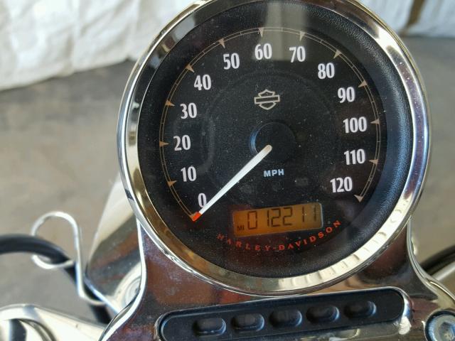 1HD1LL328EC437419 - 2014 HARLEY-DAVIDSON XL1200 T RED photo 8