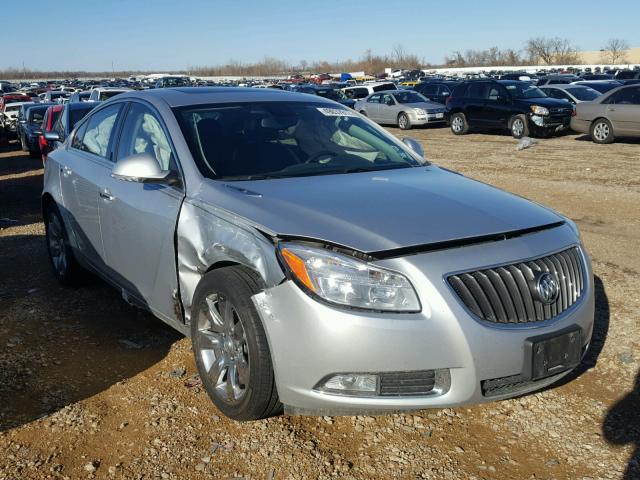 2G4GS5EK8C9116102 - 2012 BUICK REGAL PREM SILVER photo 1