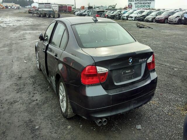 WBAVD13536KV01093 - 2006 BMW 325 XI GRAY photo 3