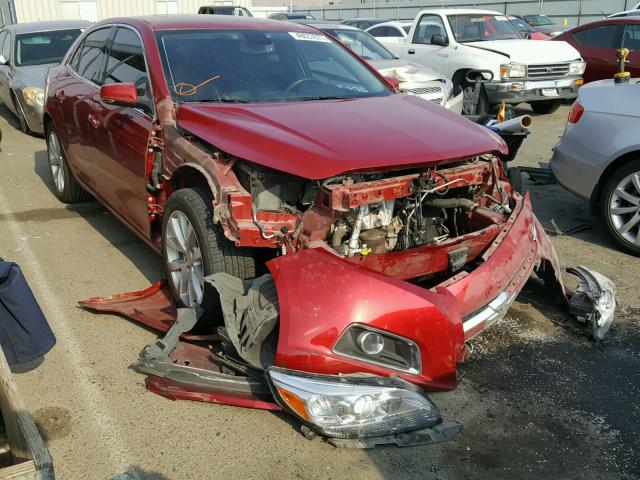 1G11H5SL1EF270207 - 2014 CHEVROLET MALIBU LTZ RED photo 1