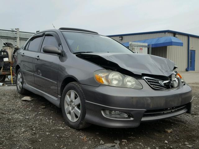 2T1BR32E95C507209 - 2005 TOYOTA COROLLA CE GRAY photo 1