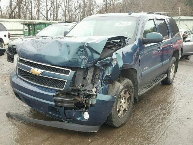 1GNFK13027R117887 - 2007 CHEVROLET TAHOE K150 BLUE photo 2