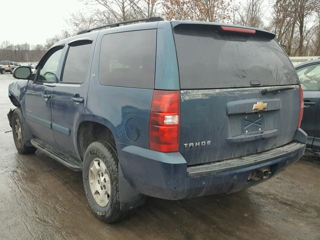 1GNFK13027R117887 - 2007 CHEVROLET TAHOE K150 BLUE photo 3