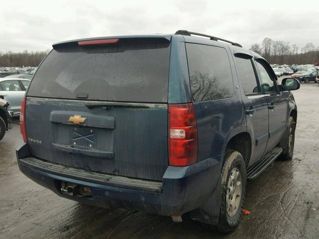 1GNFK13027R117887 - 2007 CHEVROLET TAHOE K150 BLUE photo 4