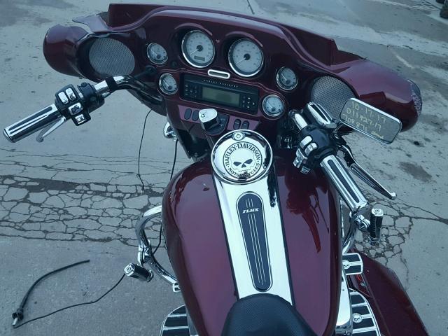 1HD1KB4198Y708871 - 2008 HARLEY-DAVIDSON FLHX RED photo 5