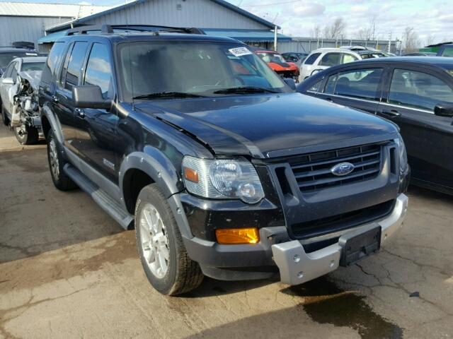 1FMEU73E58UB05451 - 2008 FORD EXPLORER X BLACK photo 1