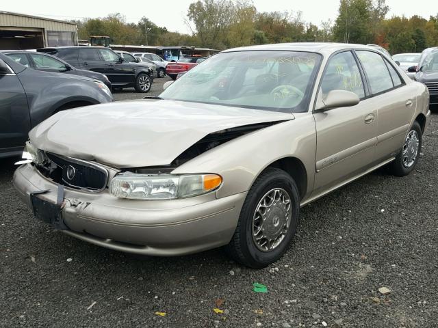 2G4WY55JX11206204 - 2001 BUICK CENTURY LI TAN photo 2