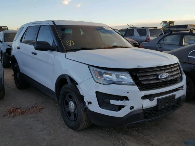 1FM5K8AR2GGA78000 - 2016 FORD EXPLORER P WHITE photo 1