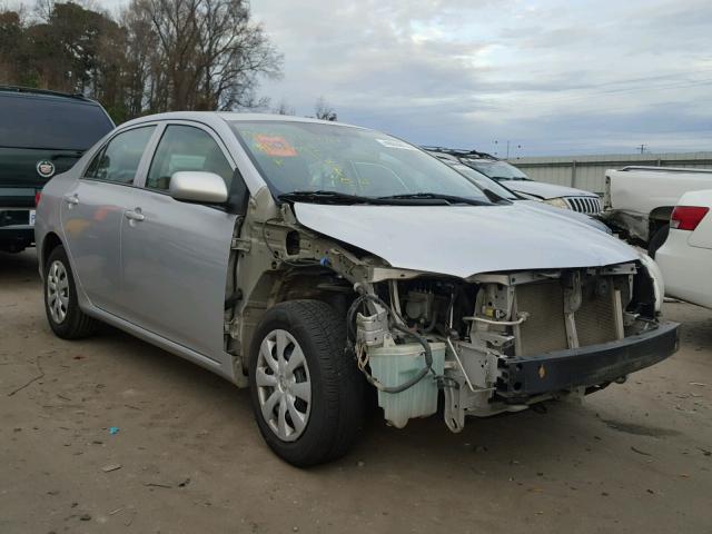 1NXBU4EE9AZ347700 - 2010 TOYOTA COROLLA BA SILVER photo 1