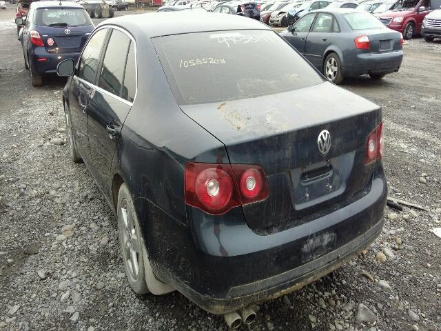 3VWHM71K98M129389 - 2008 VOLKSWAGEN JETTA S Mavi foto 3