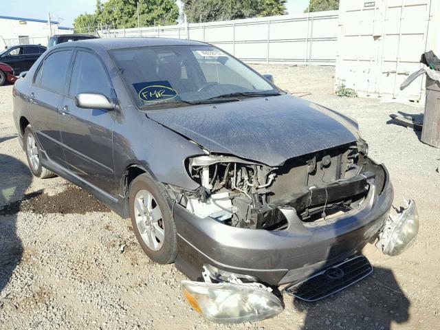 1NXBR32E36Z713402 - 2006 TOYOTA COROLLA SE GRAY photo 1