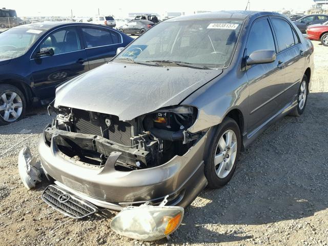 1NXBR32E36Z713402 - 2006 TOYOTA COROLLA SE GRAY photo 2