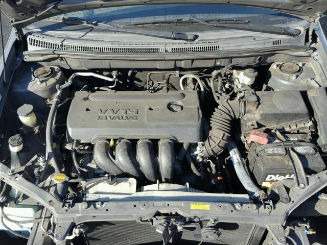 1NXBR32E36Z713402 - 2006 TOYOTA COROLLA SE GRAY photo 7