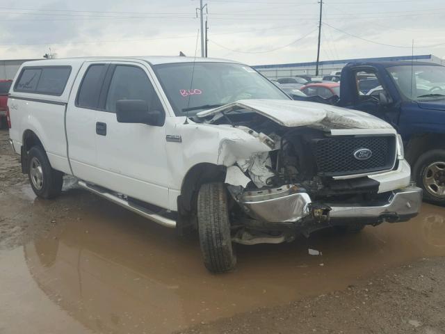 1FTPX14555NA89158 - 2005 FORD F150 WHITE photo 1