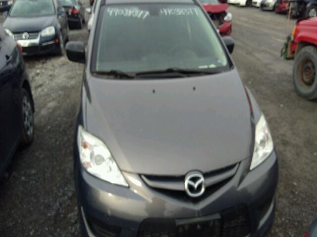 JM1CR2W36A0370936 - 2010 MAZDA 5 GRAY photo 9