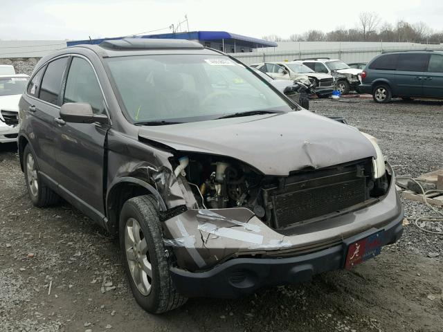 5J6RE38759L005714 - 2009 HONDA CR-V EXL GRAY photo 1