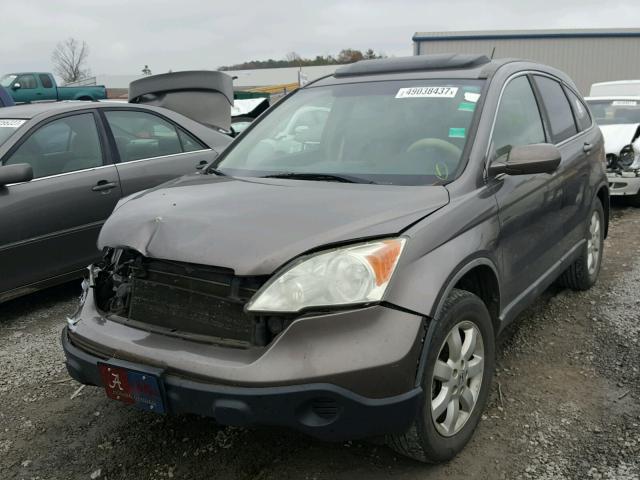 5J6RE38759L005714 - 2009 HONDA CR-V EXL GRAY photo 2