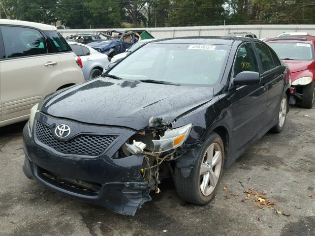 4T1BF3EK6AU027826 - 2010 TOYOTA CAMRY BASE BLACK photo 2