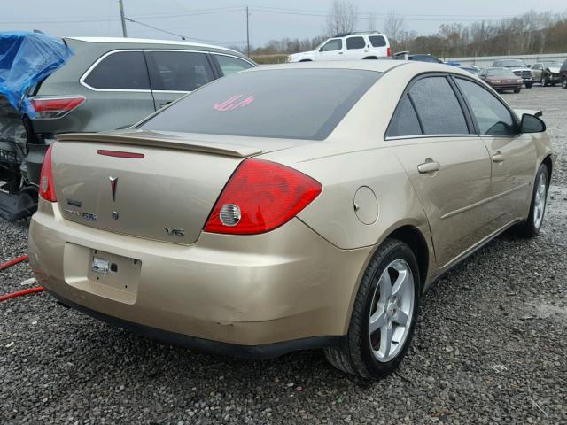 1G2ZG58N374270931 - 2007 PONTIAC G6 BASE GOLD photo 4