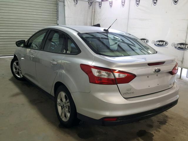 1FADP3F23EL134889 - 2014 FORD FOCUS SE SILVER photo 3