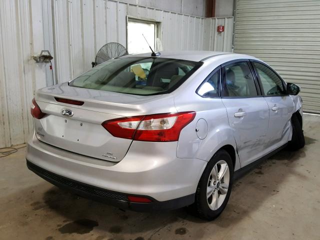 1FADP3F23EL134889 - 2014 FORD FOCUS SE SILVER photo 4