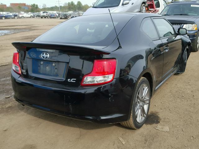 JTKJF5C78B3012450 - 2011 TOYOTA SCION TC 黑色 照片 4