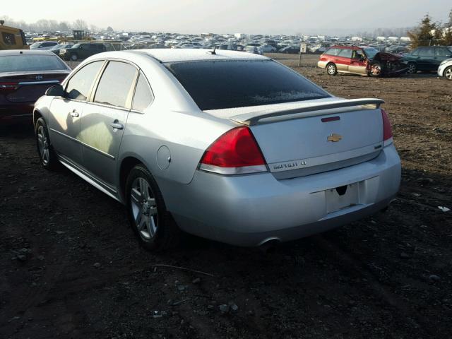 2G1WB5E38C1109425 - 2012 CHEVROLET IMPALA LT SILVER photo 3