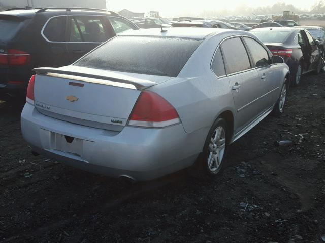 2G1WB5E38C1109425 - 2012 CHEVROLET IMPALA LT SILVER photo 4