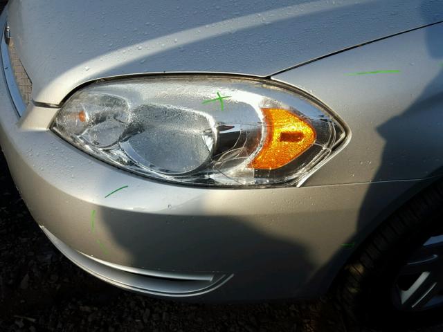 2G1WB5E38C1109425 - 2012 CHEVROLET IMPALA LT Արծաթագույն լուսանկար 9