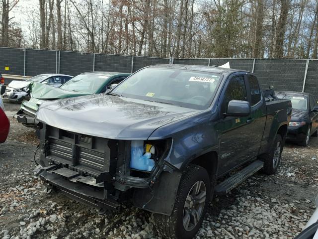 1GCHTCE36G1268294 - 2016 CHEVROLET COLORADO L GRAY photo 2