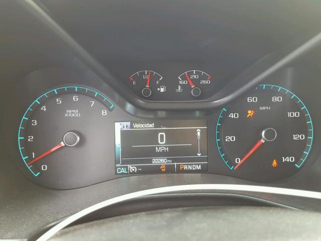 1GCHTCE36G1268294 - 2016 CHEVROLET COLORADO L GRAY photo 8