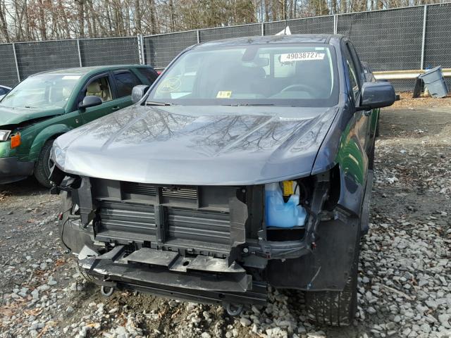 1GCHTCE36G1268294 - 2016 CHEVROLET COLORADO L GRAY photo 9