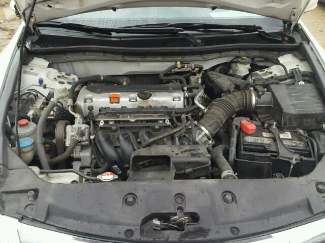 1HGCP2F62CA067781 - 2012 HONDA ACCORD SE WHITE photo 7