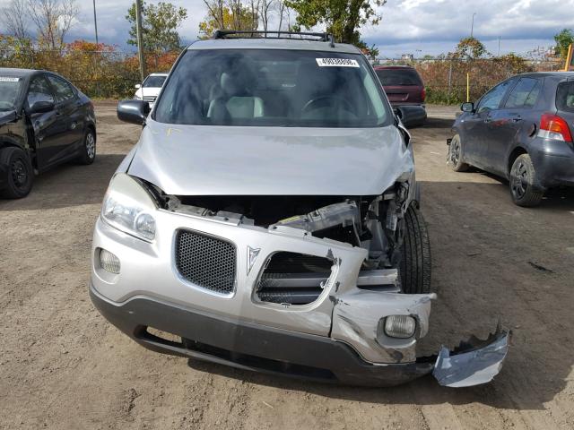 1GMDV23W78D171536 - 2008 PONTIAC MONTANA SV GRAY photo 9