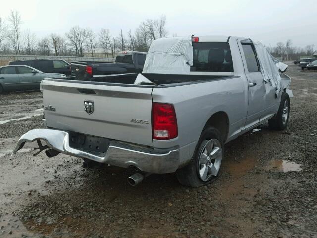 1C6RR7GT1GS280040 - 2016 RAM 1500 SLT SILVER photo 4