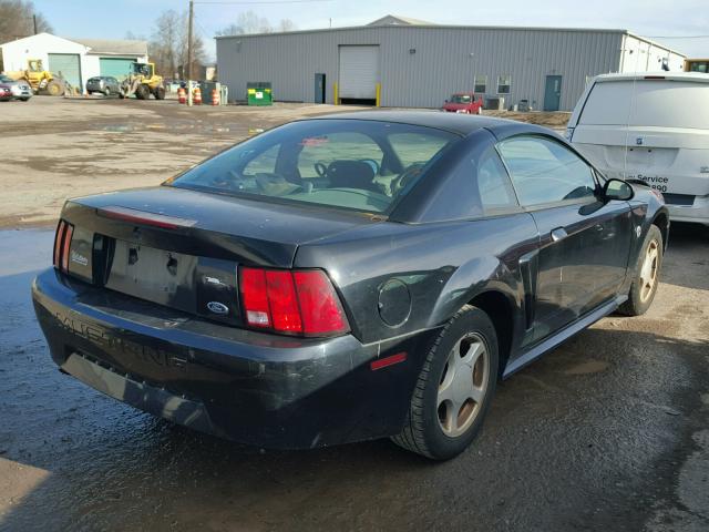 1FAFP40404F105145 - 2004 FORD MUSTANG BLACK photo 4