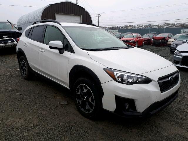 JF2GTABC2JH208713 - 2018 SUBARU CROSSTREK WHITE photo 1