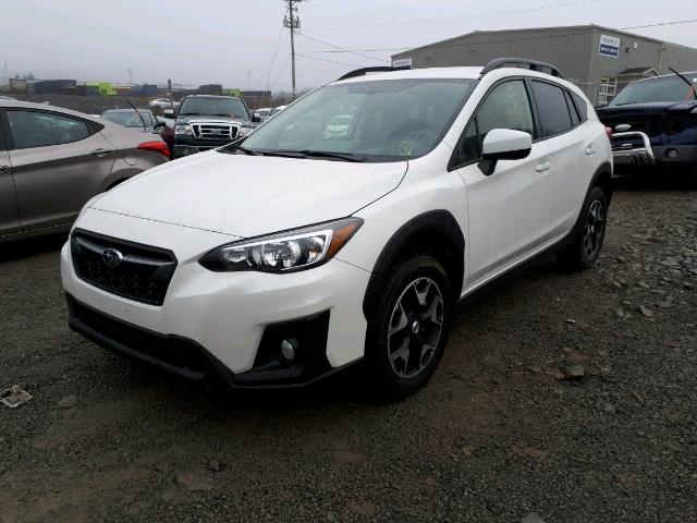 JF2GTABC2JH208713 - 2018 SUBARU CROSSTREK WHITE photo 2