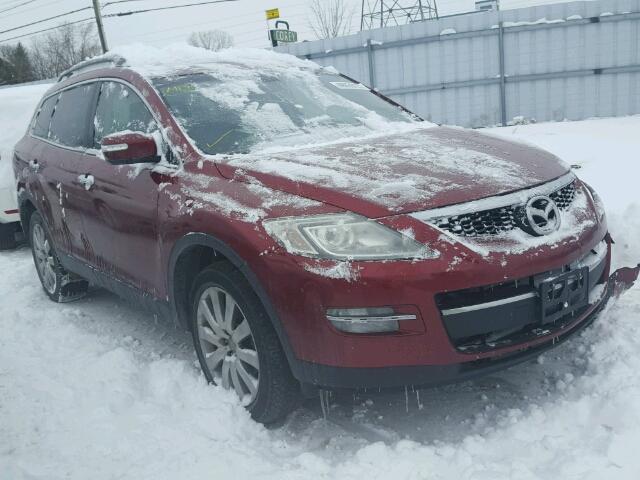 JM3TB38A180125890 - 2008 MAZDA CX-9 RED photo 1