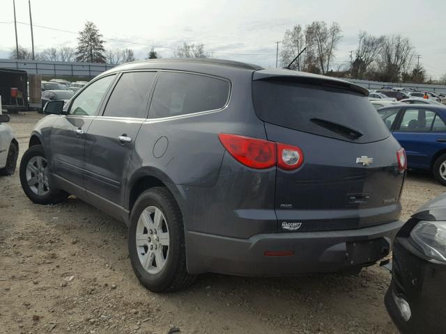 1GNKVJEDXCJ309489 - 2012 CHEVROLET TRAVERSE L CHARCOAL photo 3