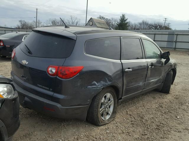 1GNKVJEDXCJ309489 - 2012 CHEVROLET TRAVERSE L CHARCOAL photo 4