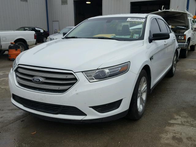 1FAHP2D87HG105539 - 2017 FORD TAURUS SE WHITE photo 2