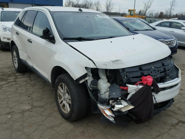 2FMDK3GC7ABB26381 - 2010 FORD EDGE SE WHITE photo 1