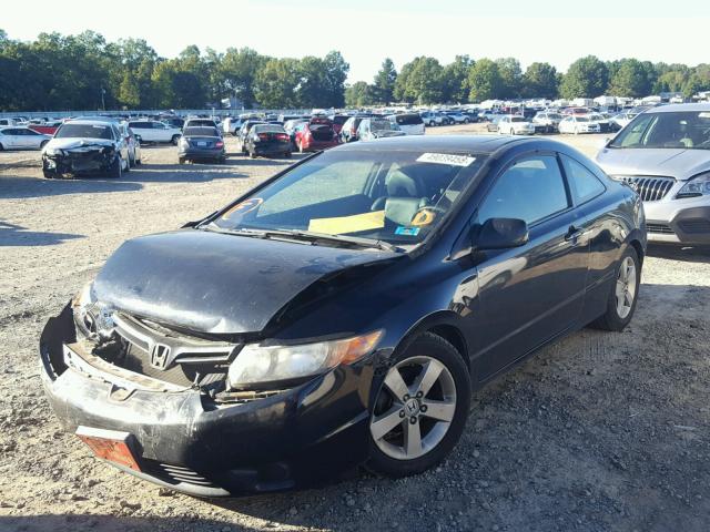 2HGFG12918H540313 - 2008 HONDA CIVIC EXL 黑色 照片 2