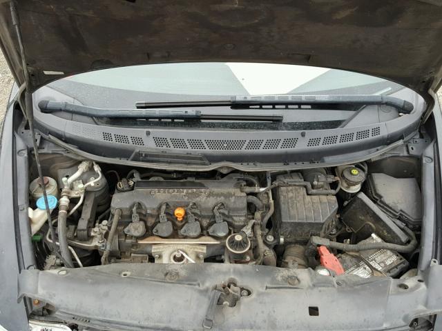 2HGFG12918H540313 - 2008 HONDA CIVIC EXL 黑色 照片 7