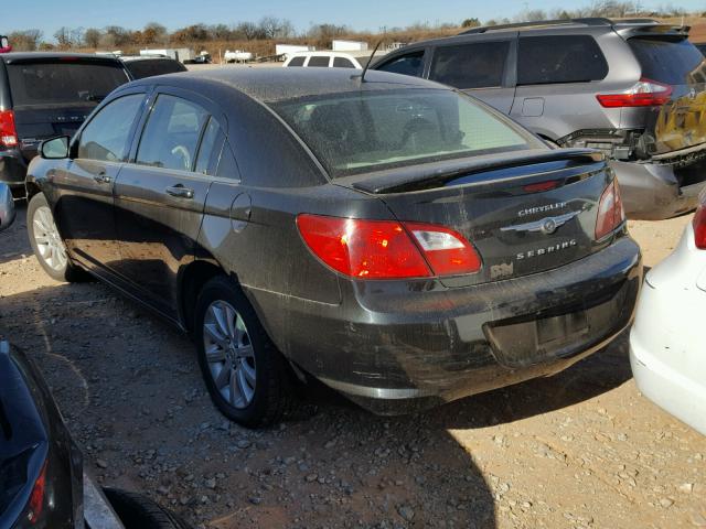 1C3CC5FB5AN141293 - 2010 CHRYSLER SEBRING LI BLACK photo 3